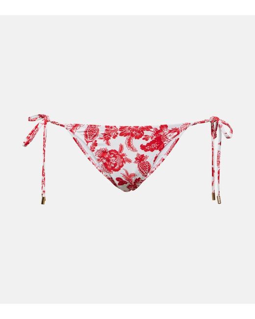 Slip bikini Miami con stampa floreale di Melissa Odabash in Pink