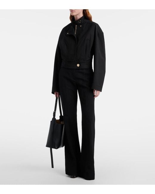 Sportmax Blue Piacere Flared Pants