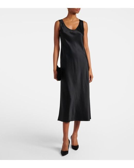 Max Mara Black Dresses Silk