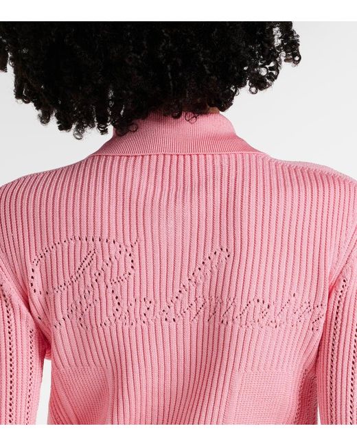 Balmain Pink Cardigans