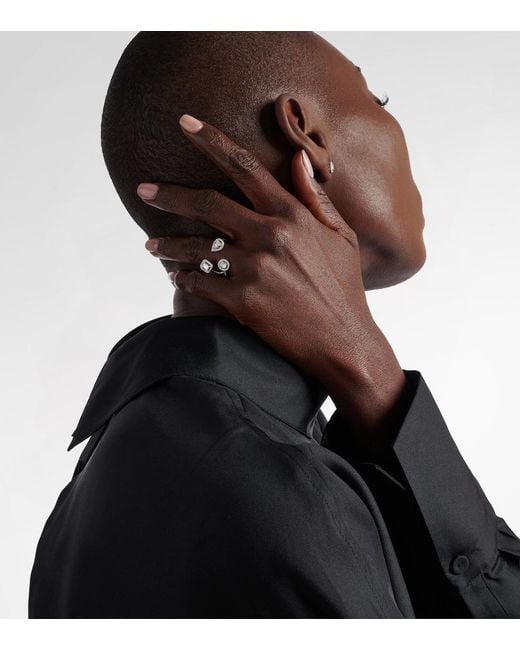 Messika Metallic My Twin Trilogy 18Kt Ring With Diamonds