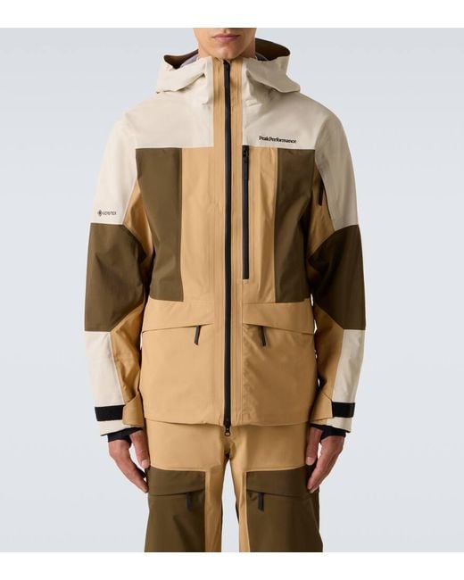 Peak Performance Natural Gravity Gore-Tex 3L Hooded Ski Jacket for men
