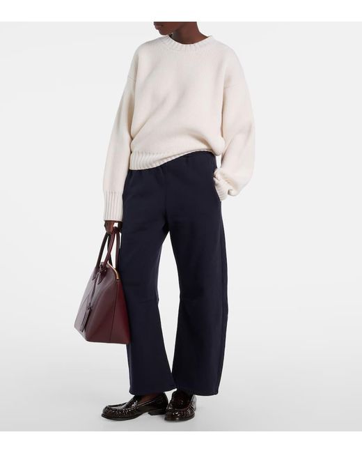 Citizens of Humanity Blue Miro Cotton Fleece Sweatpants