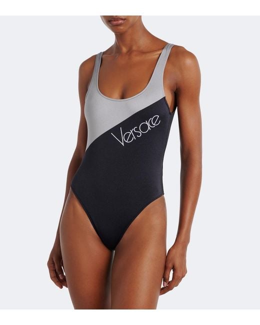Versace Blue Badeanzug