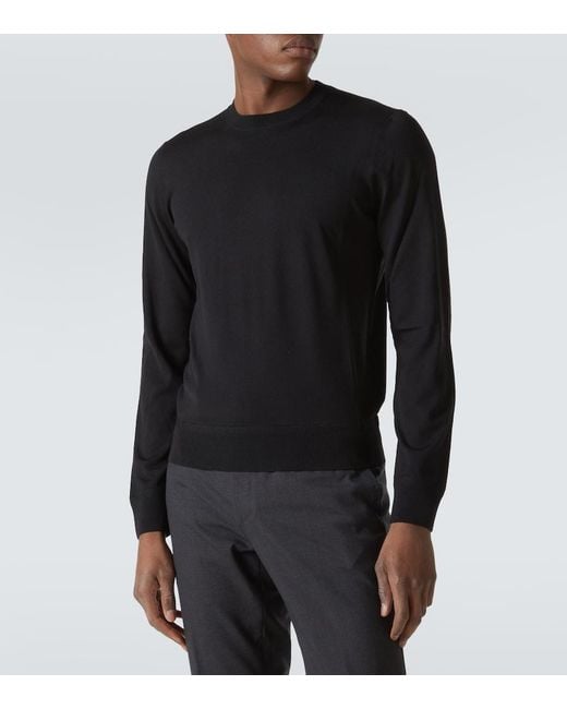 Tom Ford Black Wool Sweater for men