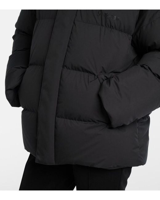 Saint Laurent Black Down Ski Jacket