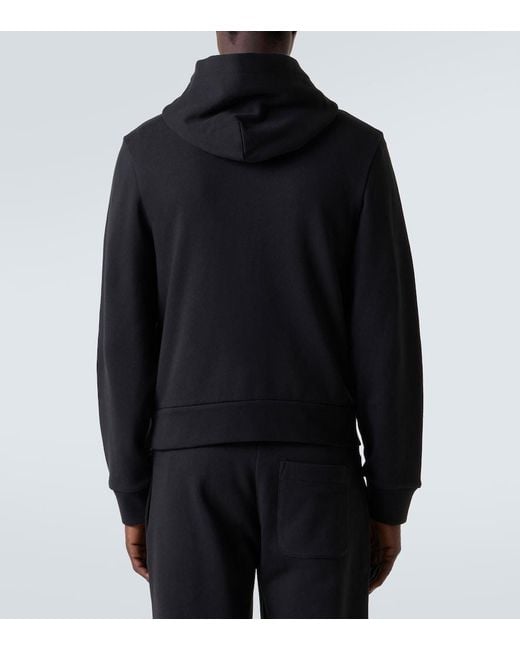 Moncler Black Sweatshirt With Patch for men