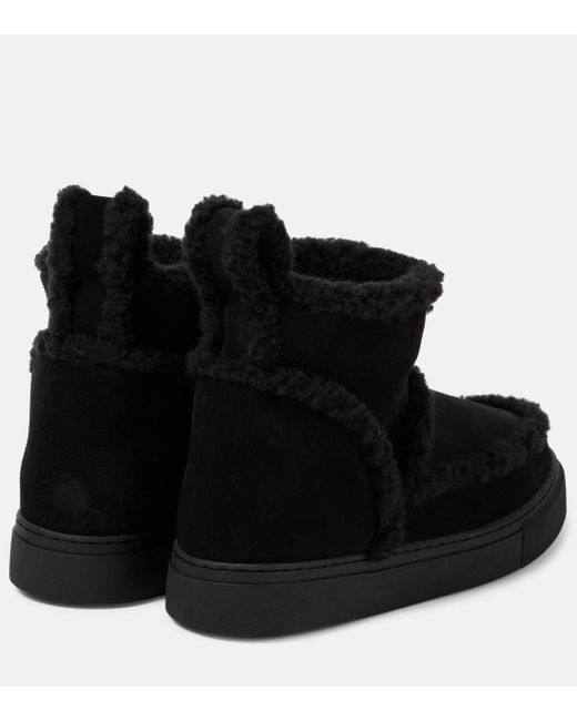 Inuikii Black Classic Suede Ankle Boots