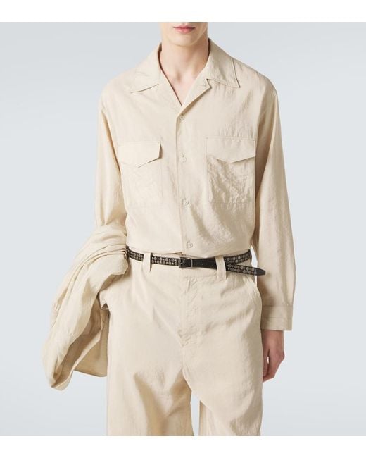Lemaire Natural Silk-Blend Shirt for men