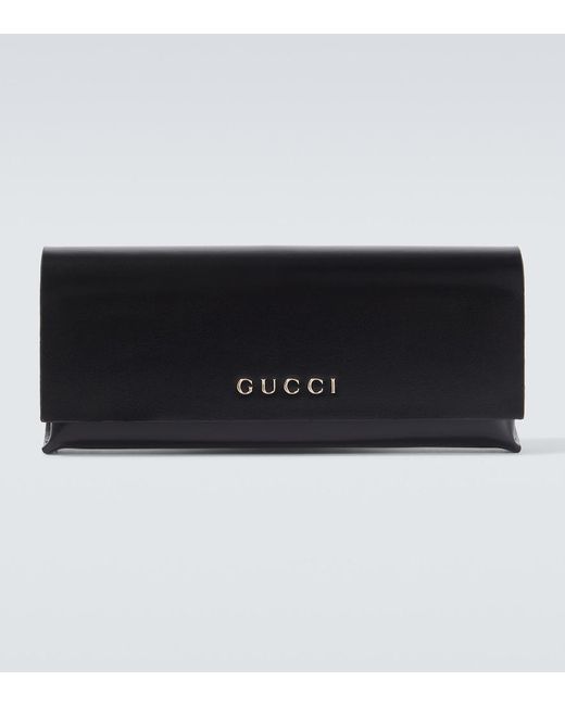 Gucci Gray Gg Aviator Sunglasses for men