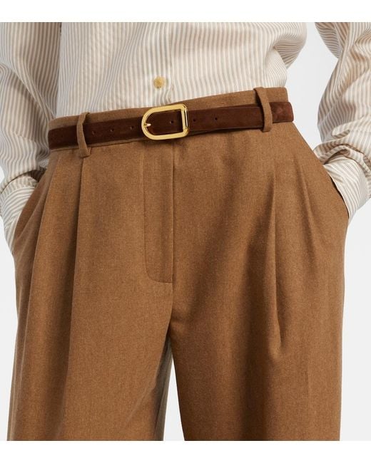 DEHANCHE Brown Mija Suede Belt
