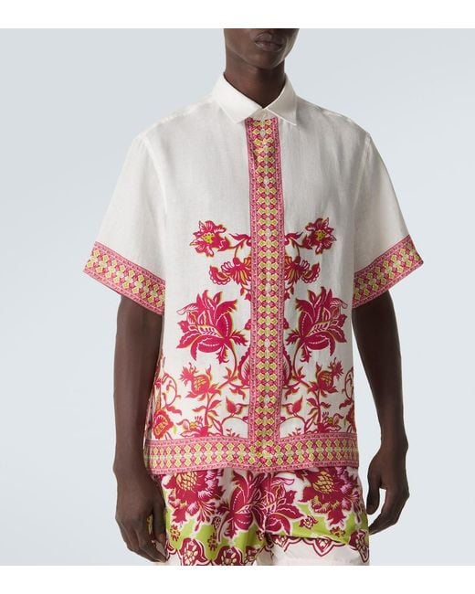 Camicia di Etro in White da Uomo