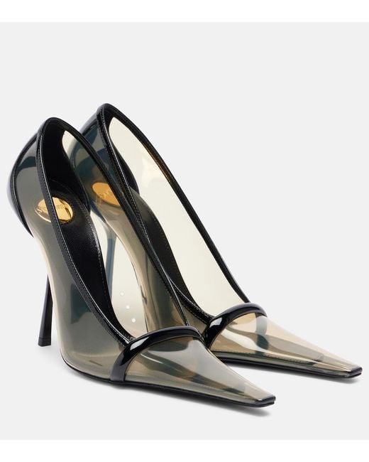 Saint Laurent Black Brigitte Tpu Pumps