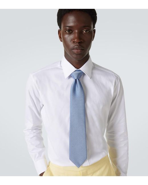 Cravatta di Charvet in Blue da Uomo