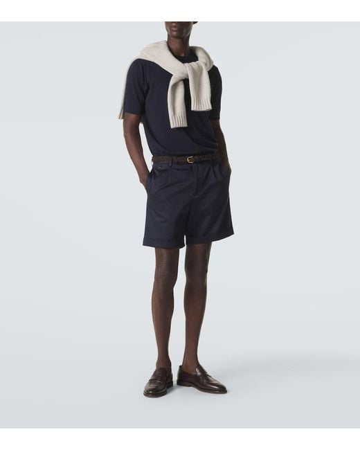 Lardini Black Cotton T-Shirt for men