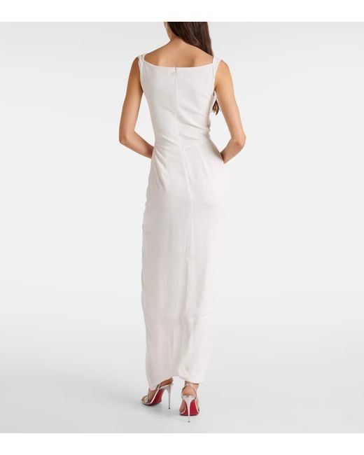 Vivienne Westwood★アシンメトリーパンサーマキシドレス Vivienne Westwood Panther Gathered Asymmetric Maxi Dress in