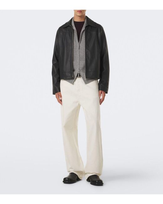 Allude Pullover Aus Einem Wollgemisch in Gray für Herren