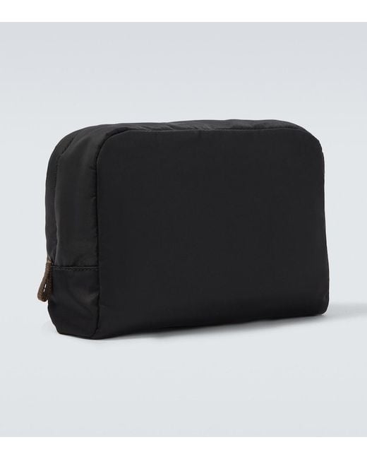 Prada Brown Re-Nylon Pouch for men