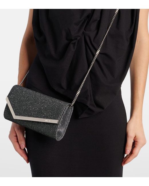 Jimmy Choo Black Clutch Emmie