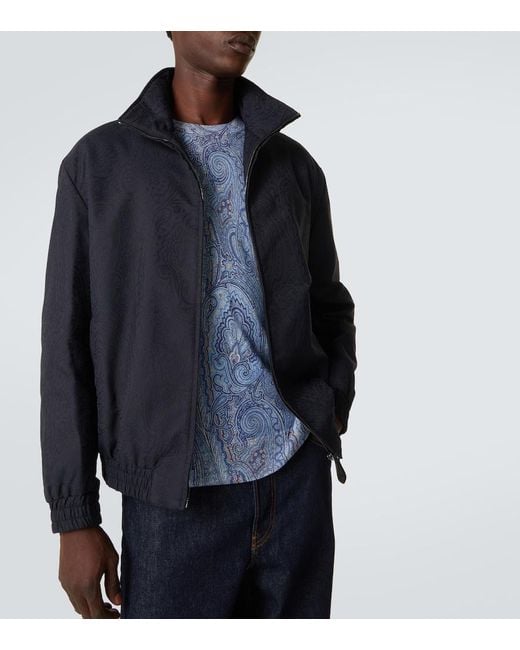 Etro Blouson in Blue für Herren