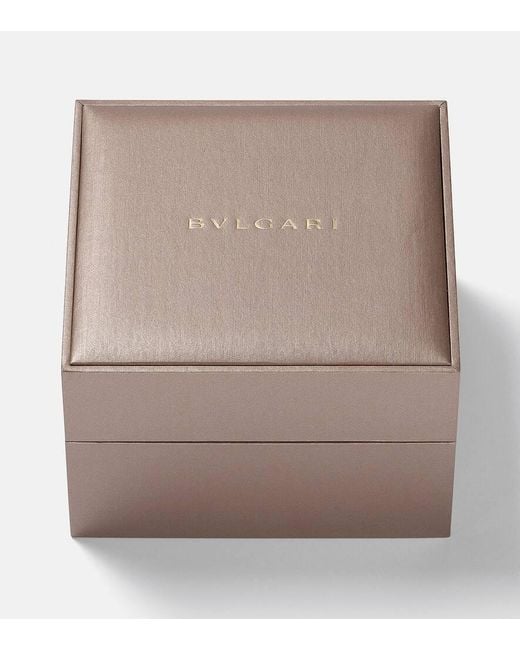 BVLGARI Metallic Uhr Serpenti Seduttori Aus 18Kt Rosegold Mit Rubellit