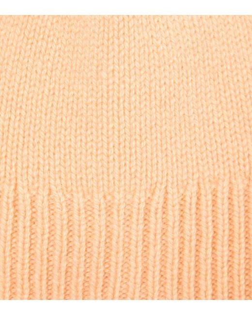 Jil Sander Natural Cashmere Beanie