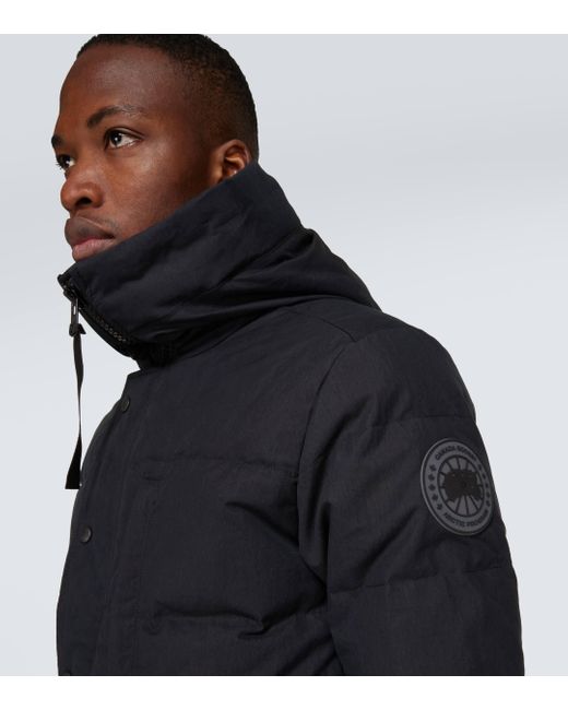 Canada Goose Black Carson Quilted Down Parka for men