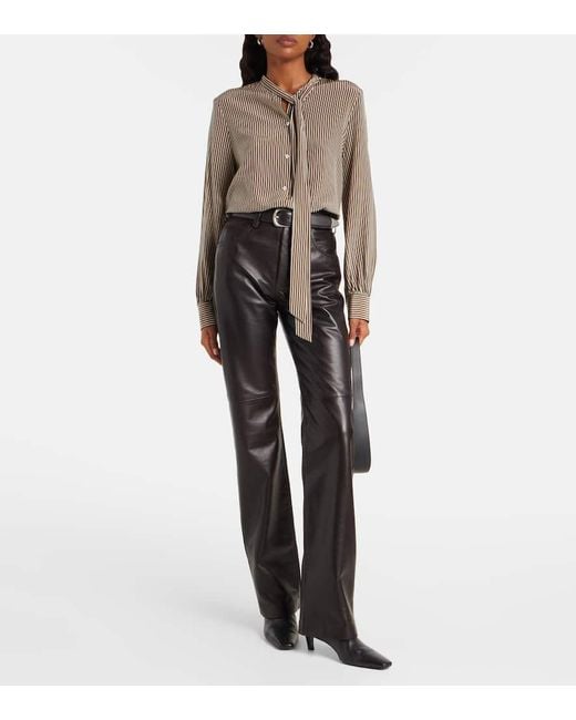 Pantaloni Bootcut di Nili Lotan in Black