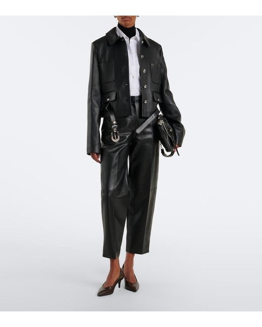Altuzarra Black Simons Leather Jacket