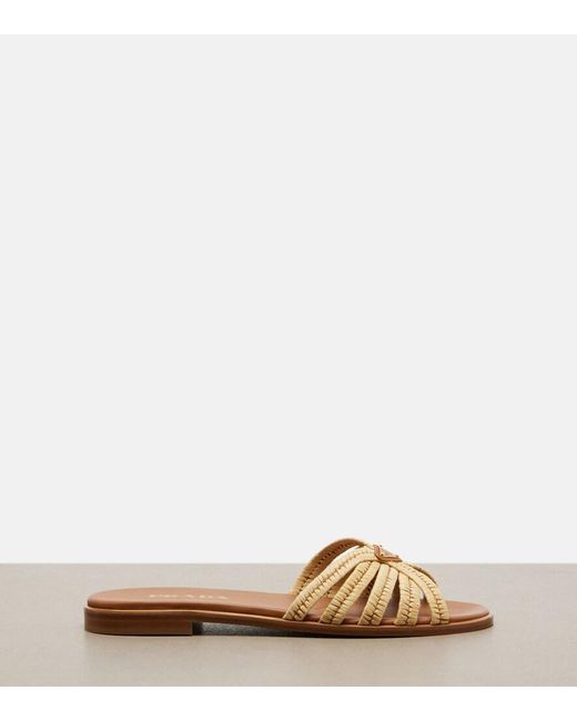 Prada Brown Pantoletten