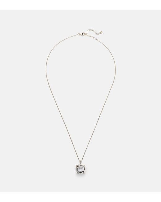 Mateo White 14Kt Necklace With Topaz And Diamonds