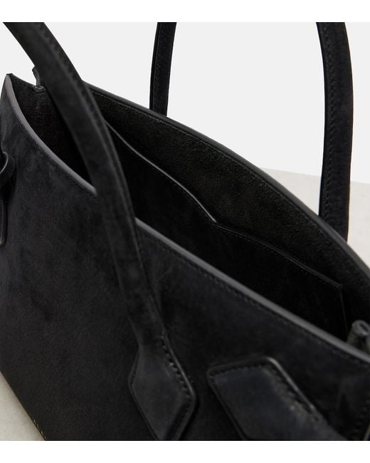 Alaïa Black Suede Tote Bag