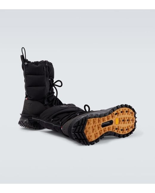 Moncler Schneestiefel Trailgrip Apres in Black für Herren