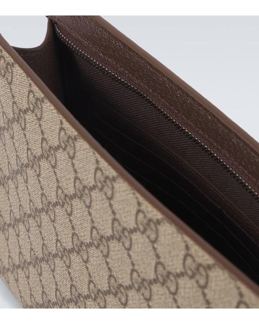 Pochette Gg Canvas di Gucci in Metallic da Uomo