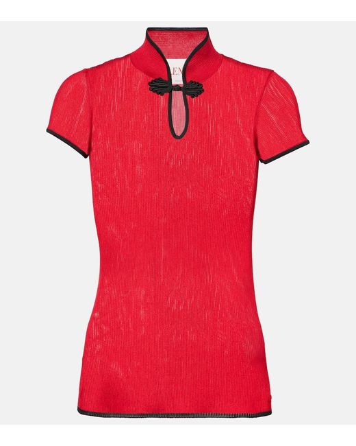 Top di Valentino in Red