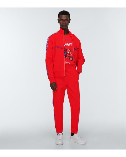 Givenchy X Disney® Printed T-shirt in Red for Men | Lyst Canada