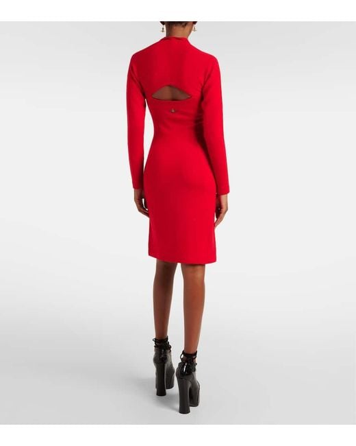 Robe Midi En Laine Vivienne Westwood en coloris Red