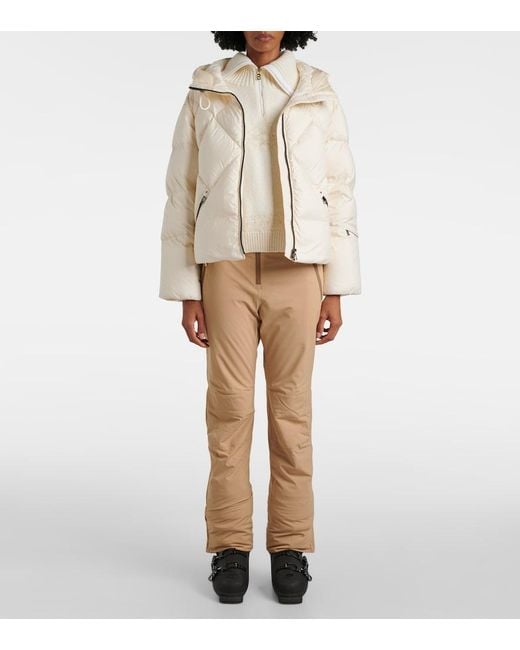 Bogner White Elana Half-zippered Sweater