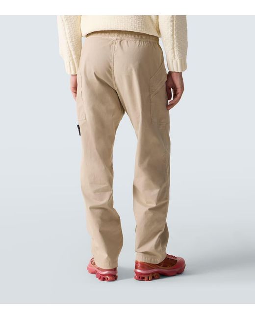 Stone Island Hose Compass Aus Twill in Natural für Herren