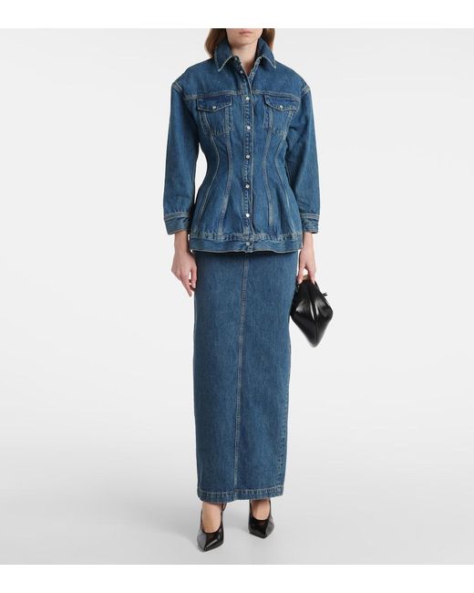 Wardrobe NYC Blue Denim Jacket