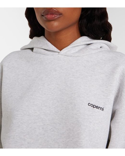 Coperni Gray Hoodie Aus Jersey