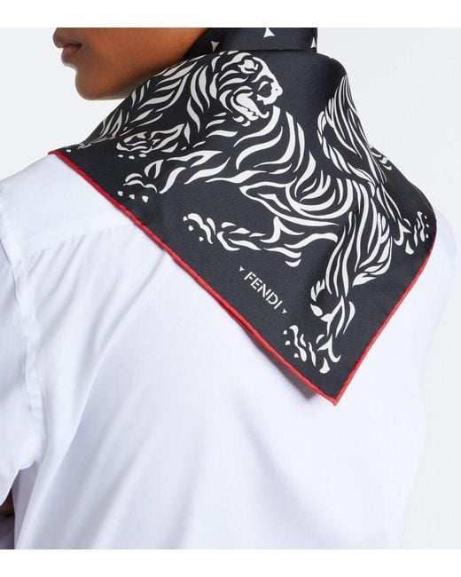 Sciarpa di Fendi in Black