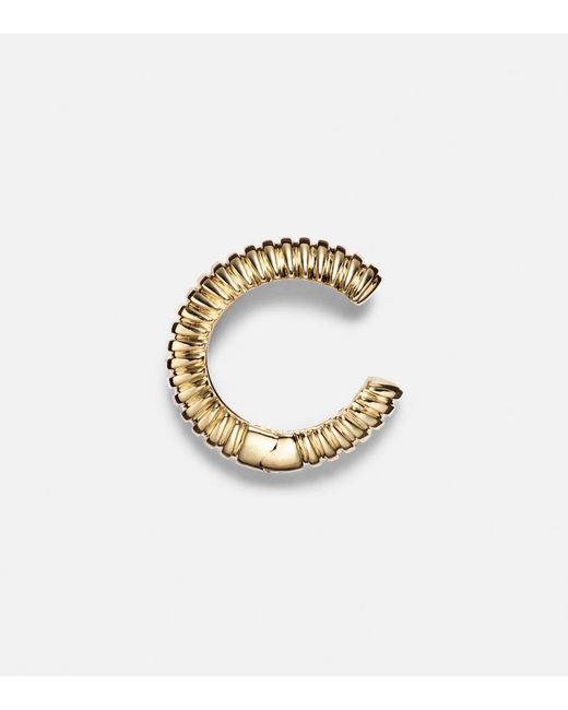 STONE AND STRAND White Demi 14Kt Ear Cuff
