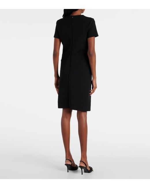 Givenchy Black Embellished Minidress