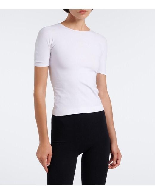 Gucci White Jersey T-Shirt