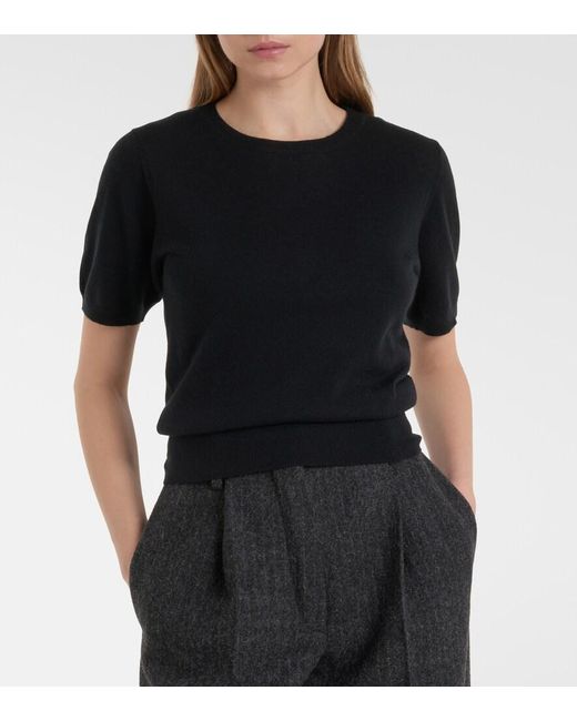 Extreme Cashmere Black N°416 Noor Wool And Cashmere Sweater