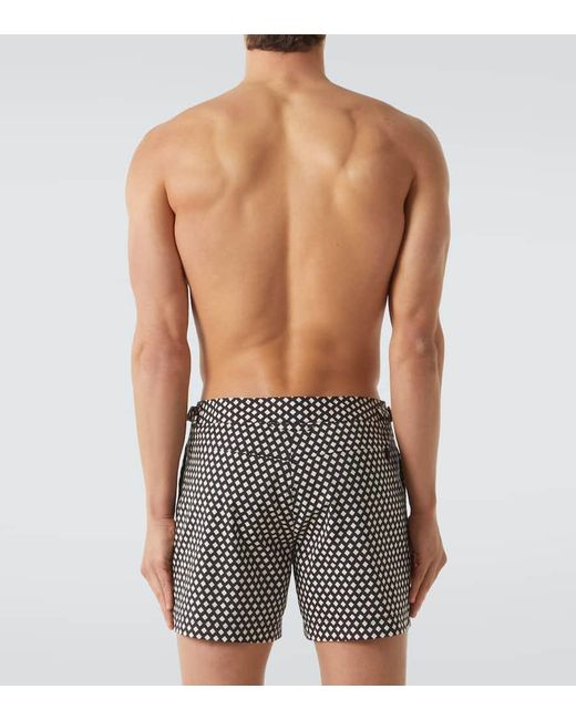 Banador A Cuadros Tom Ford de hombre de color Black