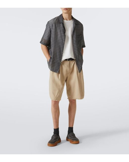 Baskets Basses En Toile ERL pour homme en coloris Black