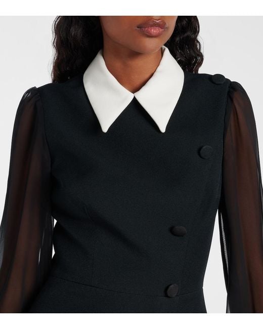 Safiyaa Black Karena Minidress