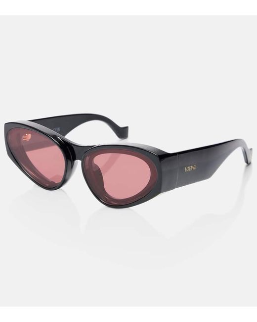 Loewe Pink Paula's Ibiza Signature Cat-Eye Sunglasses